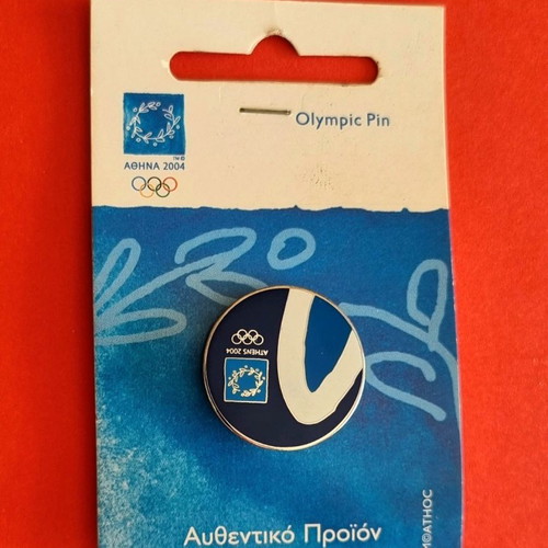 Olympic pins Athens 2004 new, set of 8 pieces