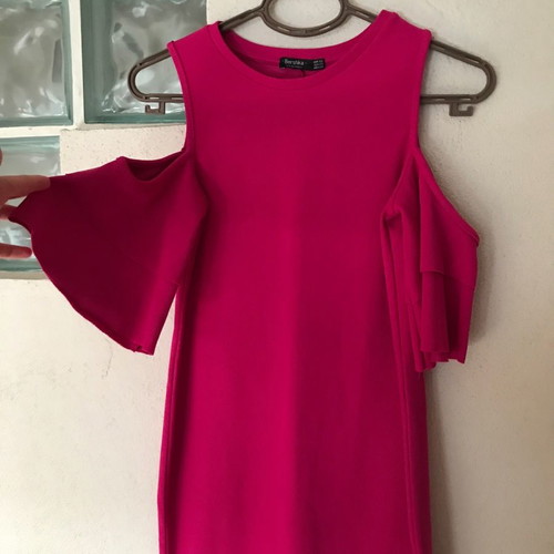 Bershka dress like new, pink, size XS