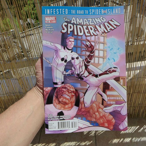 Amazing Spider-Man Infested: The Road To Spider Island comic set like new