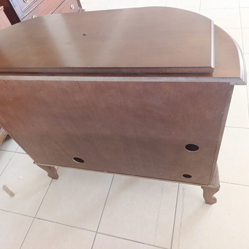 Classic TV Furniture Console used, solid wood, rotating surface