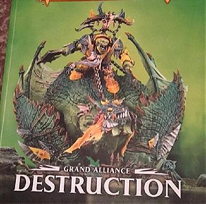 Warhammer Age of Sigmar Grand Alliance Destruction Book