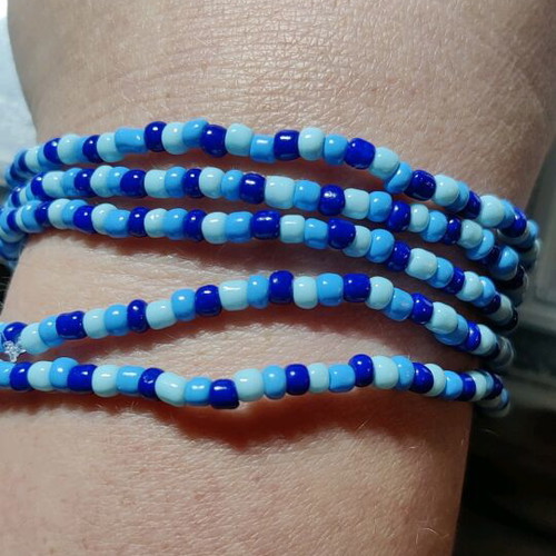 Colorful handmade bracelets 47cm length, new