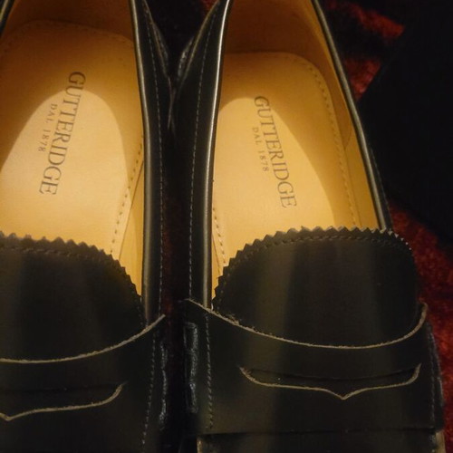 Gutteridge loafers dark blue size 43 new