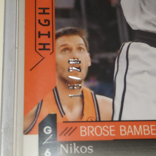 Nikos Zisis Set of 5 Numbered Cards /20 like new