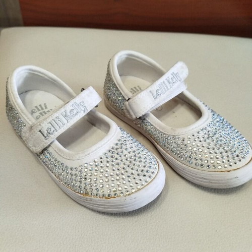 Lelli Kelly ballerinas size 24 like new, white
