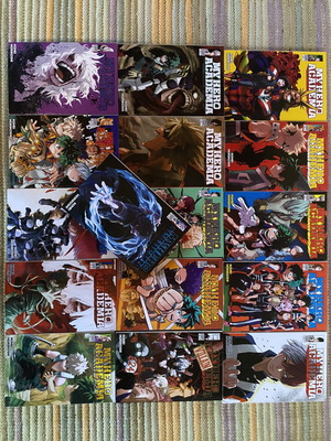 My Hero Academia σετ manga 16 τόμοι σαν καινούργιο, αγγλικά