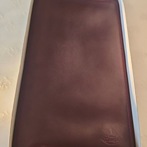 Dimple Travel Wallet folder καινούργιο, καφέ κόκκινο
