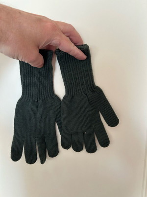 Wool gloves Greek army vintage new