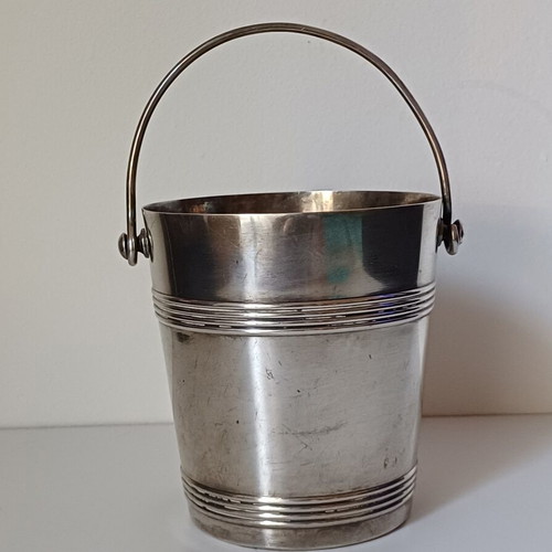 Christofle Gallia Biarritz Vintage Silver-Plated Ice Bucket used