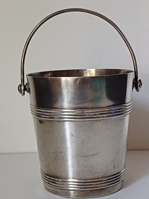 Christofle Gallia Biarritz vintage επάργυρη παγοθήκη μεταχειρισμένη
