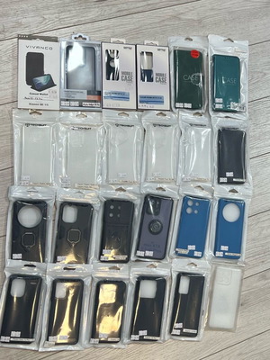 Phone cases new, bundle of 24 for Huawei and Xiaomi