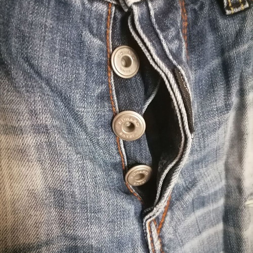 Edward men's jeans used with rips, size 29