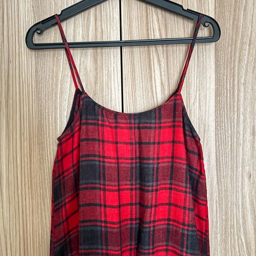 Zara plaid dress new, size XS, comfortable straight fit