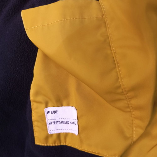 Cool Club jacket for 12-year-old boy like new, yellow and black