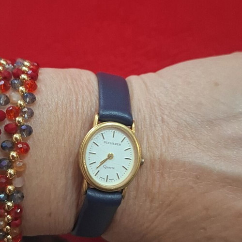 Bucherer Quartz Vintage Women's Watch 1980s Like New