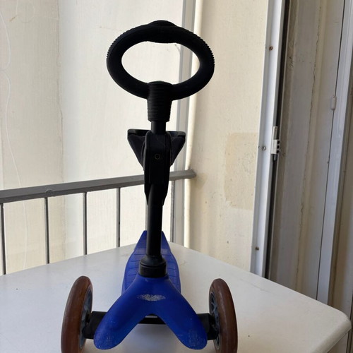 Micro Mini 3in1 children's scooter with 3 wheels, blue