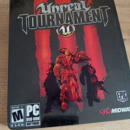 Unreal Tournament 3 PC game like new with minor disc holder defect