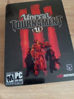 Unreal Tournament 3 PC game like new with minor disc holder defect