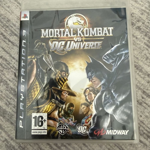Mortal Kombat vs DC Universe PS3 game like new