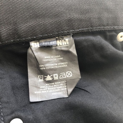 BLK DNM Black Skinny 25 Jeans new men's size 30