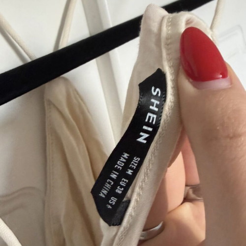 Shein beige cream top like new