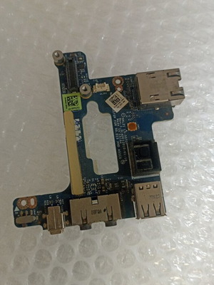 Dell Latitude E6510 Precision M4500 USB Audio Ethernet I/O Board LS-5572P
