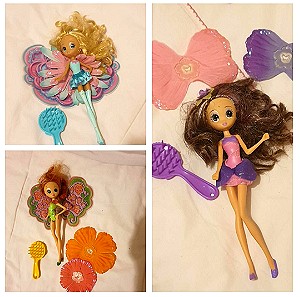 Barbie Thumbelina fairy dolls,Janessa,Joybell,Chrysella Mattel 2008