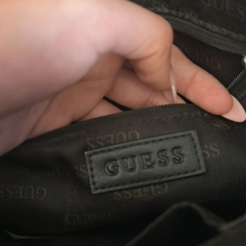 Guess crossbody bag, black and grey