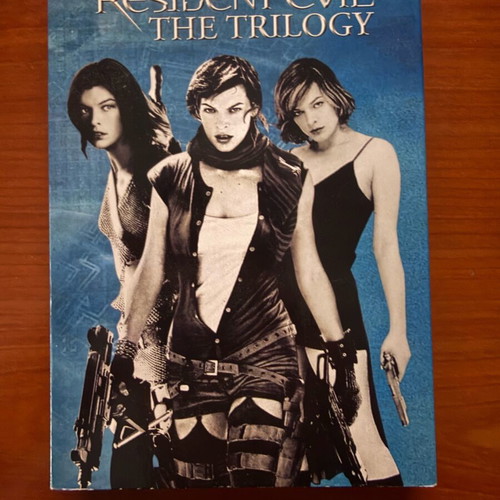 Resident Evil The Trilogy DVD new, action with subtitles