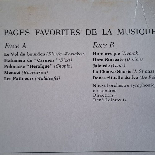 Set of 2 Classical Music Vinyl LPs like new, RCA Reader's Digest