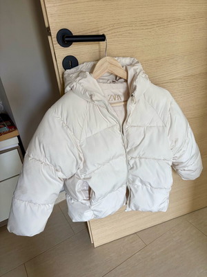 Zara kids' jacket cream like new, size 140 cm