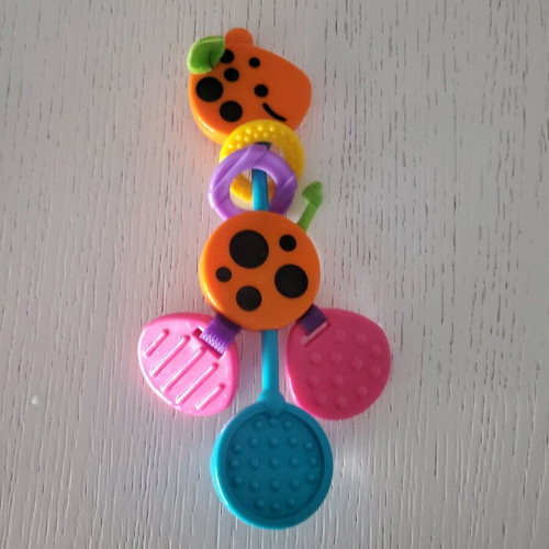 Fisher Price giraffe teething and chewing toy like new