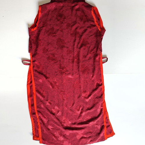 Kimono Remember Athens Mykonos unisex new, burgundy with orange trim