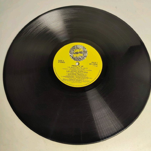 Fresh 'N' Up vinyl used, electronic music, 1984 UK edition