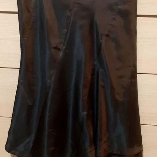 Zara long skirt Large/40, brown cotton corduroy, like new