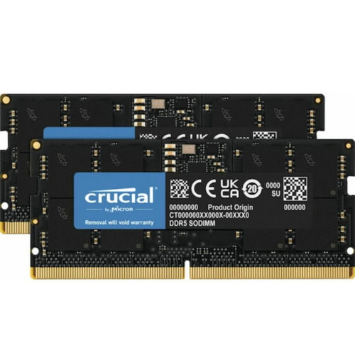 Crucial DDR5 32GB RAM with 2x16GB Modules and Speed 4800 for Laptop