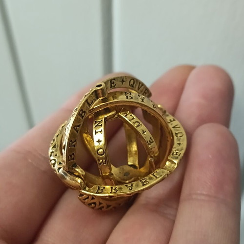 Harry Potter Astronomy Ring new, gold color, inspired by books