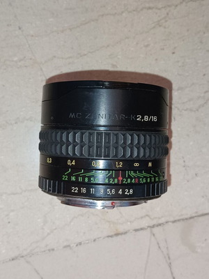 MC Zenitar-K 16mm f/2.8 Fish Eye φακός μεταχειρισμένος
