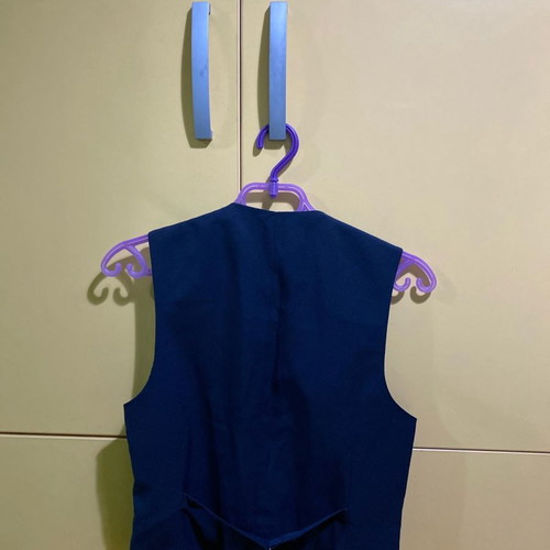 Dark blue vest used, size S-M