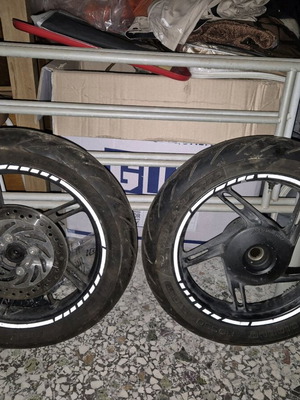PCX 2010-2015 rims with tires used, tires from 2021