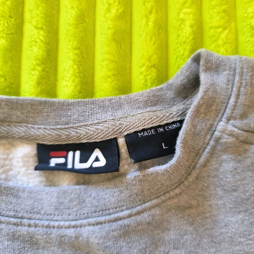 Fila kids sweatshirt like new, gray, size L