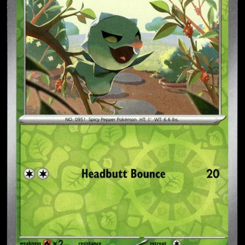 Capsakid Pokemon collectible card new