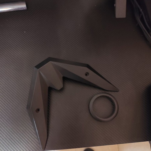 Carbon desk 120x61 used with all plastic parts