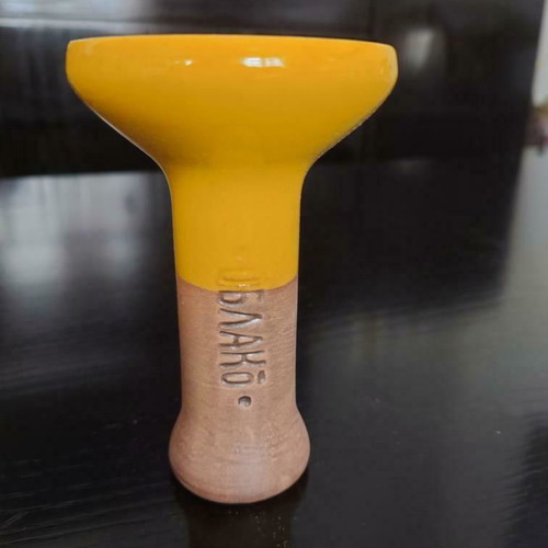 Oblako clay hookah bowl new, yellow