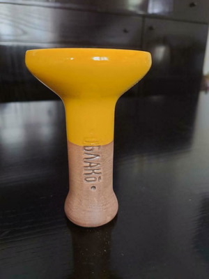Oblako clay hookah bowl new, yellow