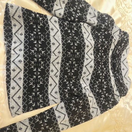 Gray jacket like new, cross-buttoned, size L