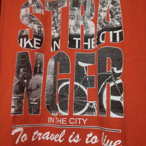 Stranger T-shirt XL red like new