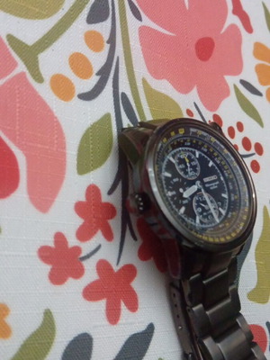 Seiko Flightmaster 7T62-0HM0 ανδρικό ρολόι σαν καινούργιο, μαύρο