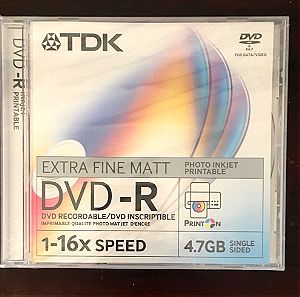 TDK DVD -R ΣΦΡΑΓΙΣΜΕΝΟ