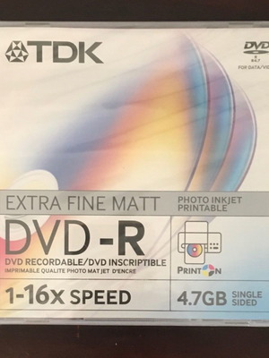 TDK DVD -R σφραγισμένο καινούργιο